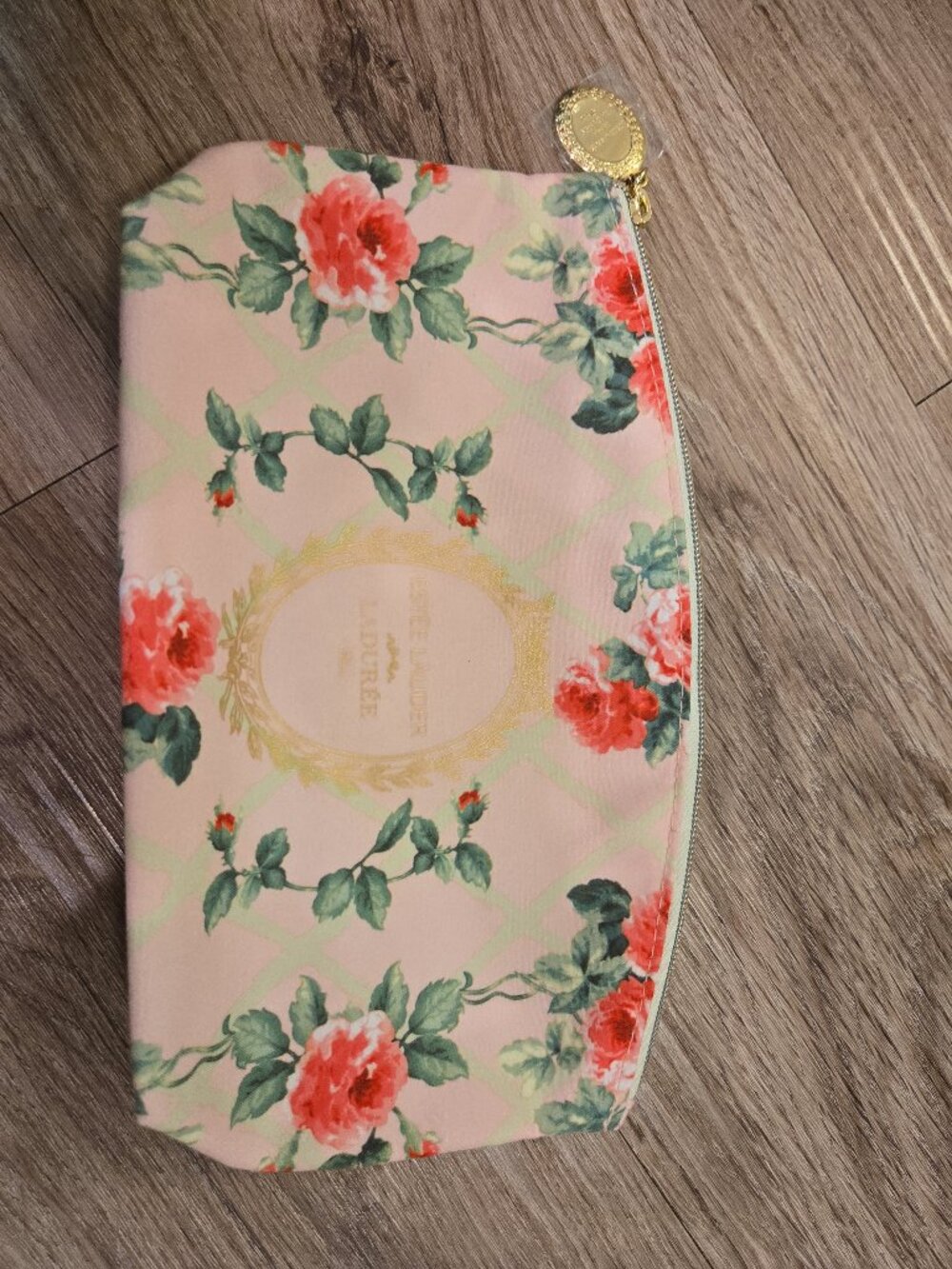Estee Lauder Makeup/Cosmetic Bag Pink Floral Zip Top 2025 Limited Edition